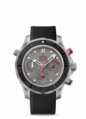 Omega Seamaster Diver 300M Co-Axial 44 Chronograph Titanium / Grey / Rubber / ETNZ 212.92.44.50.99.001 (21292445099001)